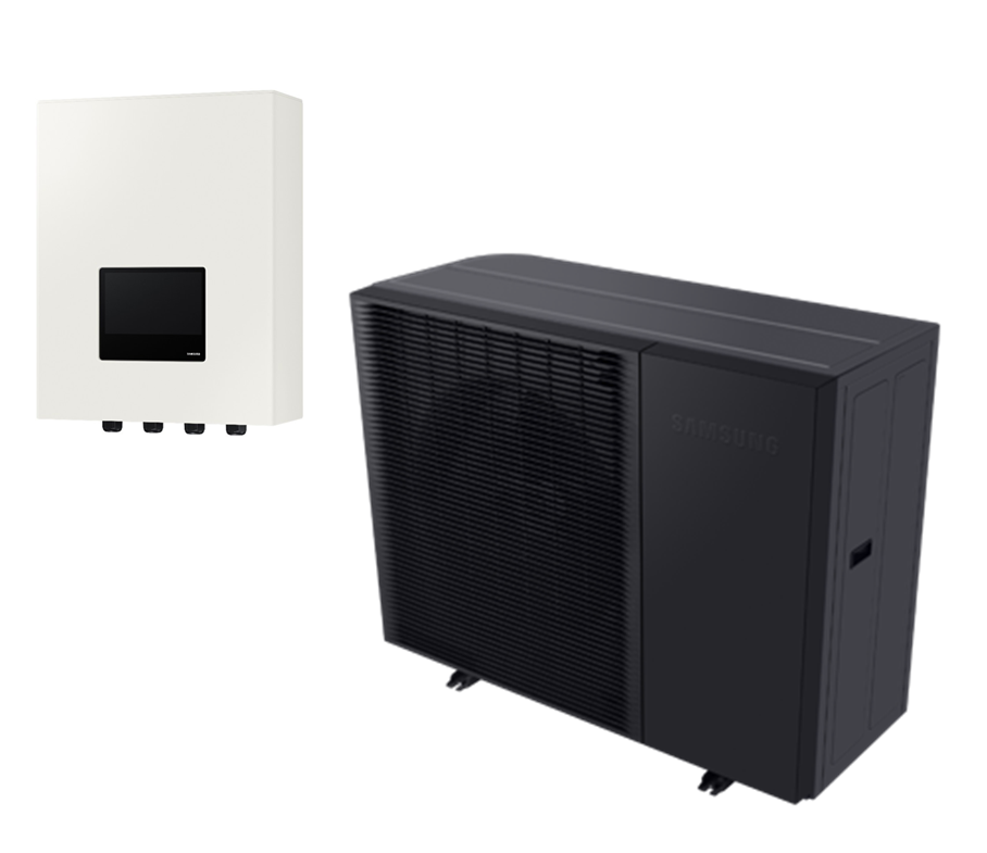 Samsung Wärmepumpe EHS MONO R290 AI 12 kW – dreiphasig mit WiFi