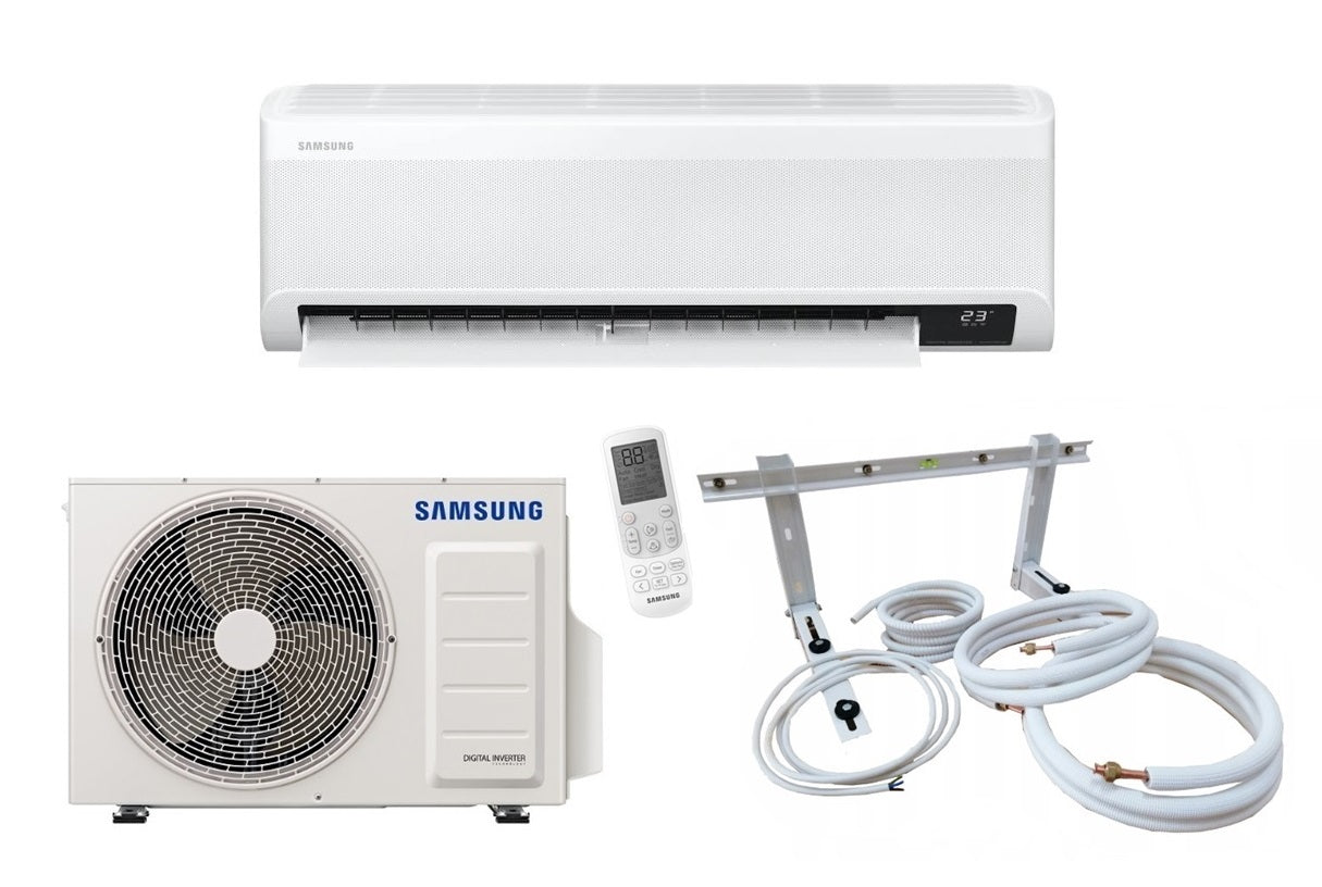 Samsung Split Klimaanlage WindFree™ Comfort 2,5 kW + Montageset 3–12 m