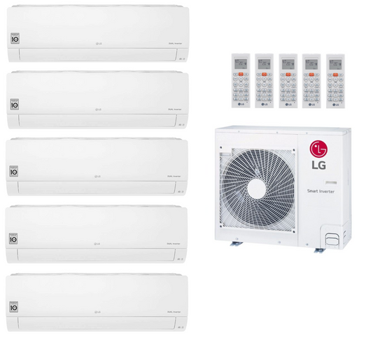 LG Multi Split Klimaanlage Standard 5x2,5 kW