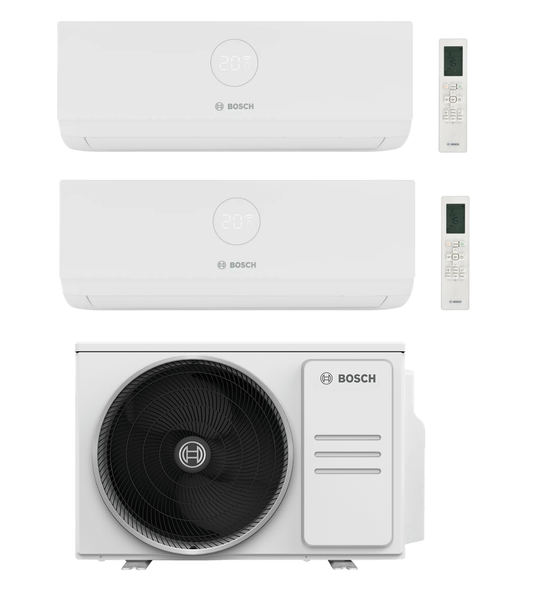 Bosch Multi Split 1x CL3000iU 53E + 1x 20E 5,3 kW Außengerät