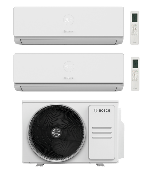 Bosch Multi Split 2x CL4000iU 35E + CL5000M 5,3 kW Außengerät