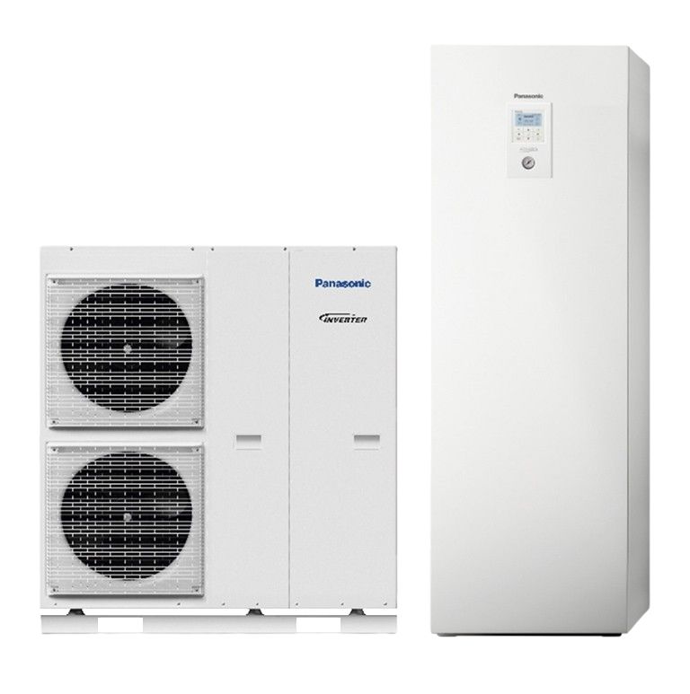 Panasonic Aquarea T-CAP All-in-One 9 kW Wärmepumpe 400V 3-phasig