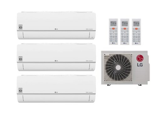 LG Multi Split Klimaanlage Standard Plus 2x2,1+5 kW