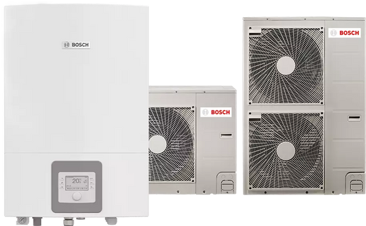 Luft/Wasser Wärmepumpe Bosch COMPRESS 3000 AWS 13,1 kW R410A