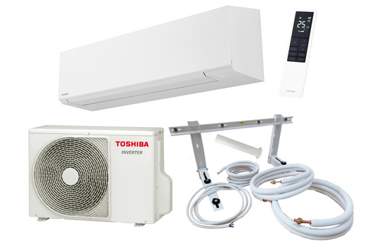 Toshiba Shorai Edge Split Klimaanlage 3,5 kW Black/White