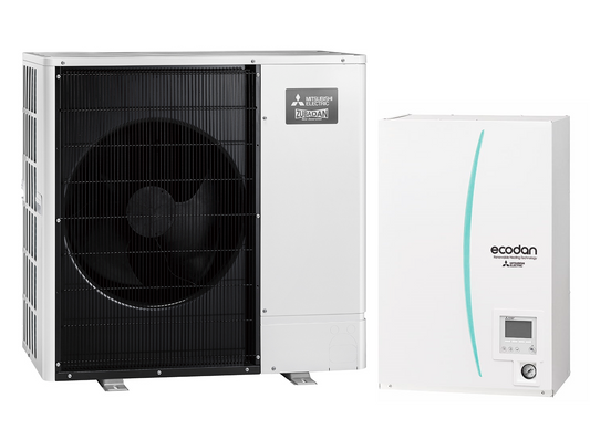 Mitsubishi Zubadan 12 kW Split R32 400V 3-phasig EHSD